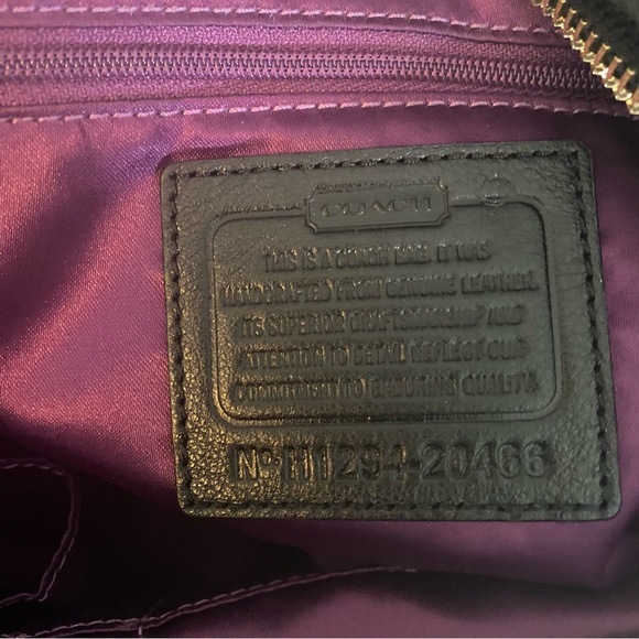 COACH Madison Tote Black  NWOT-never used gift - Picture 7 of 8